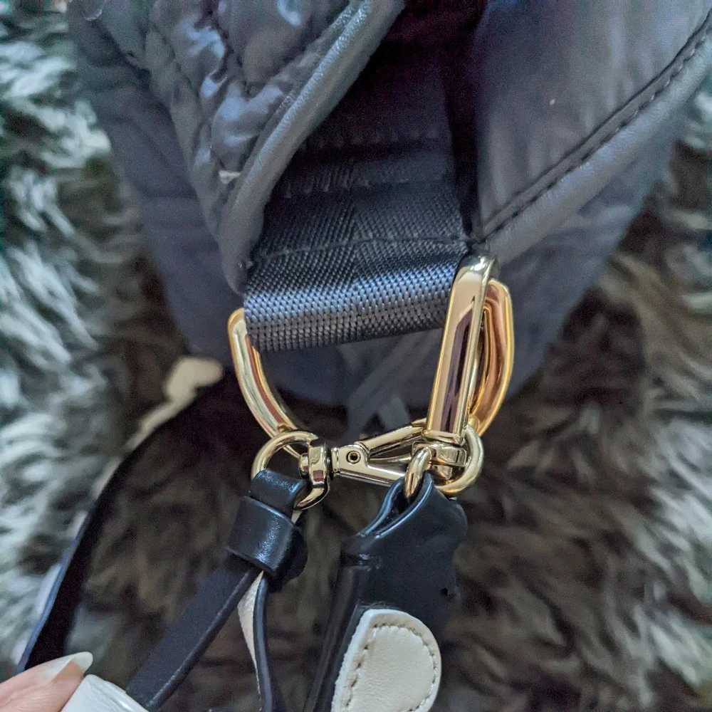 Tory Burch Quilted Diaper Bag.